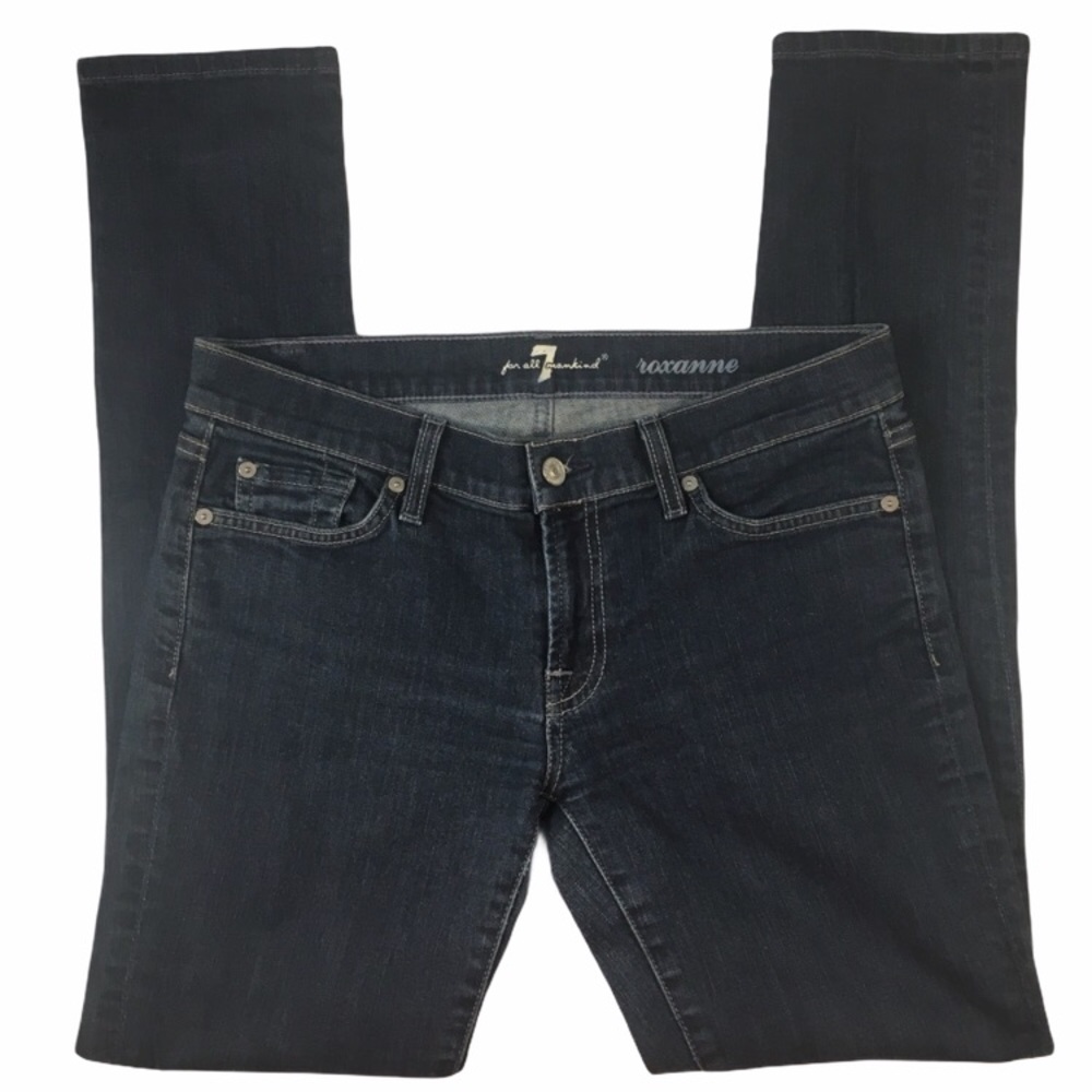 7 For All Mankind Roxanne Skinny Jeans Size 30